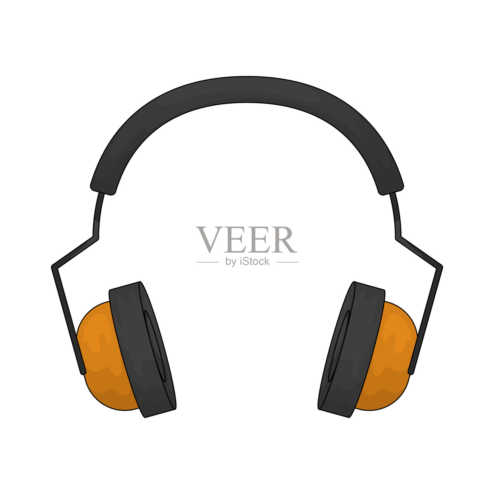 耳朵保护插画图片素材