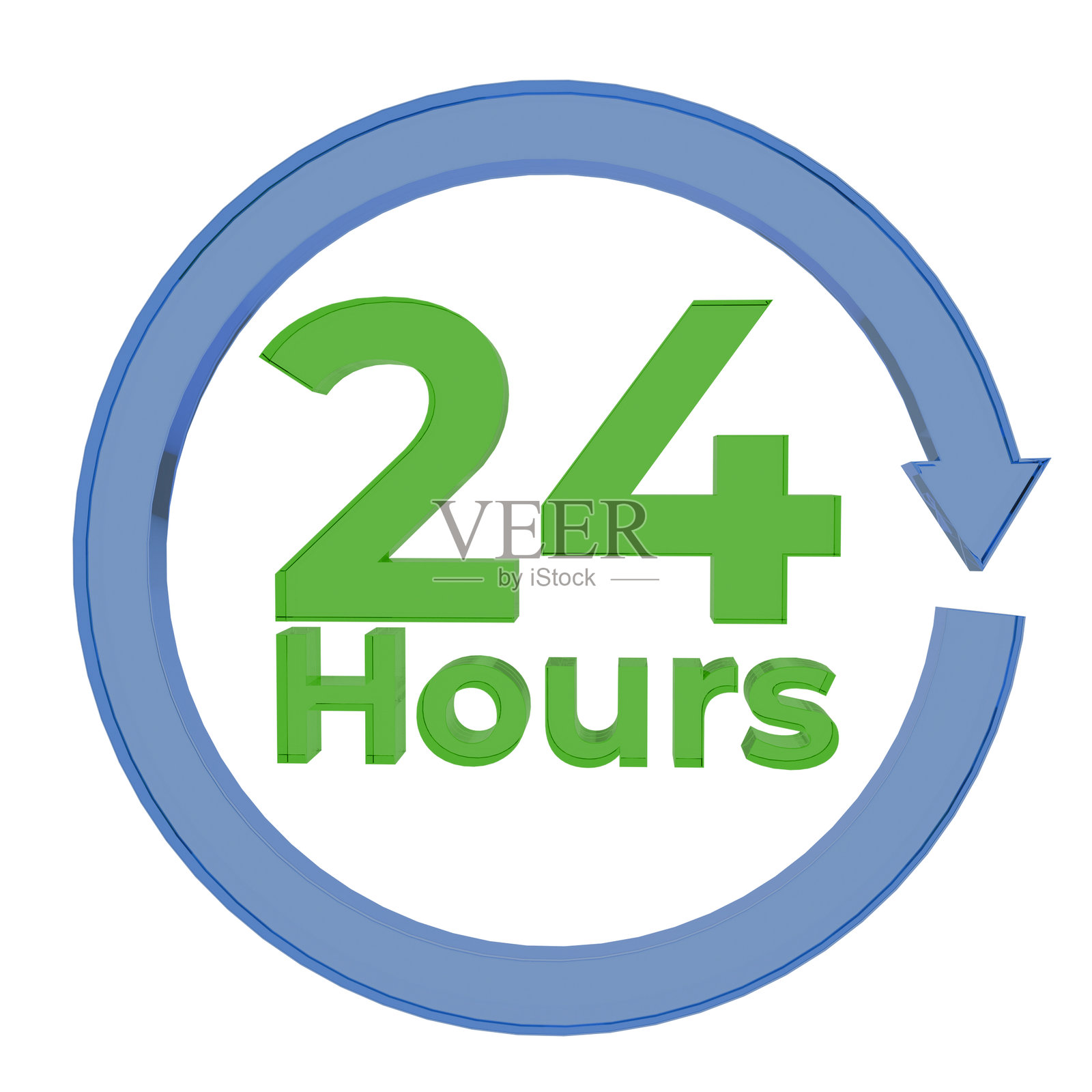 24小时盾牌图标文本照片摄影图片