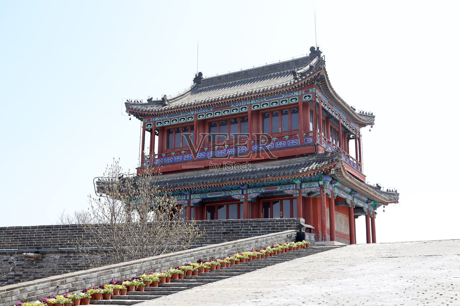 河北秦皇岛山海关的老龙头照片摄影图片