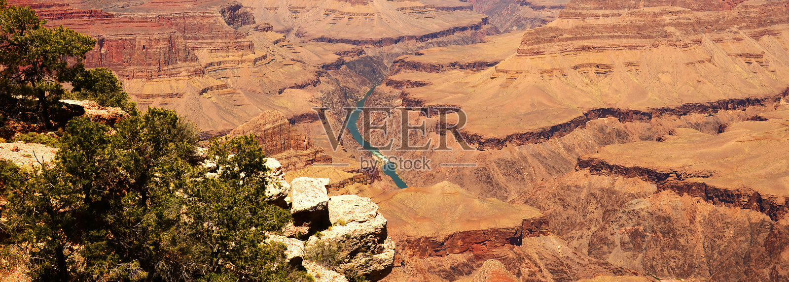 亚利桑那州大峡谷全景照片摄影图片
