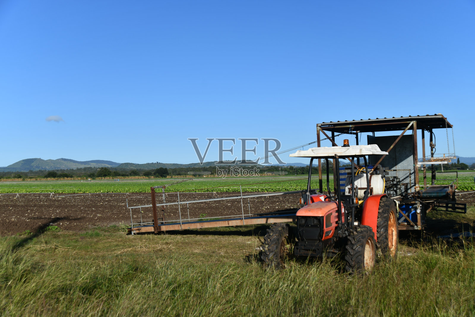 在加顿的收割设备照片摄影图片