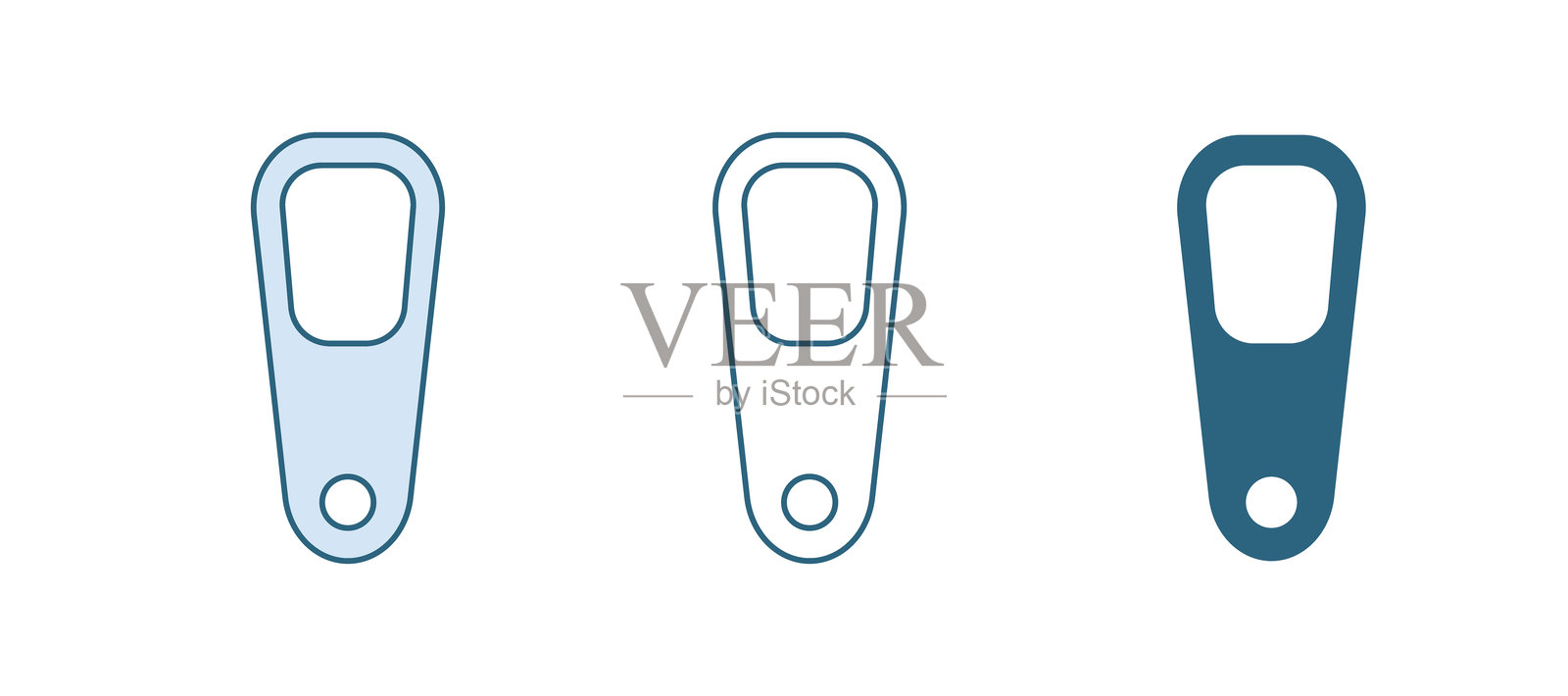蓝色浮石脚部图标，背景为白色。足部清洁。皮肤美容，腿部护理。矢量图。插画图片素材