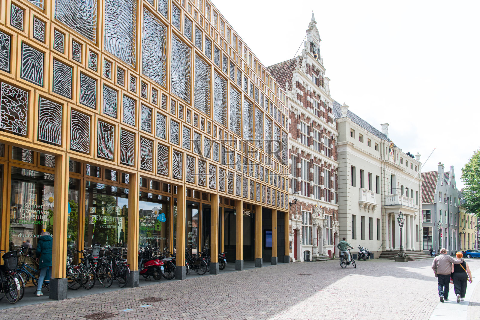 荷兰德芬特市政厅照片摄影图片