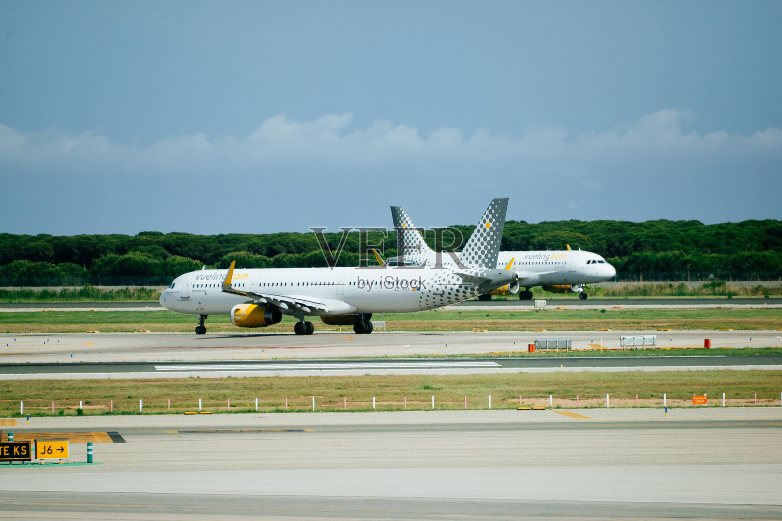 Vueling 飞机照片摄影图片