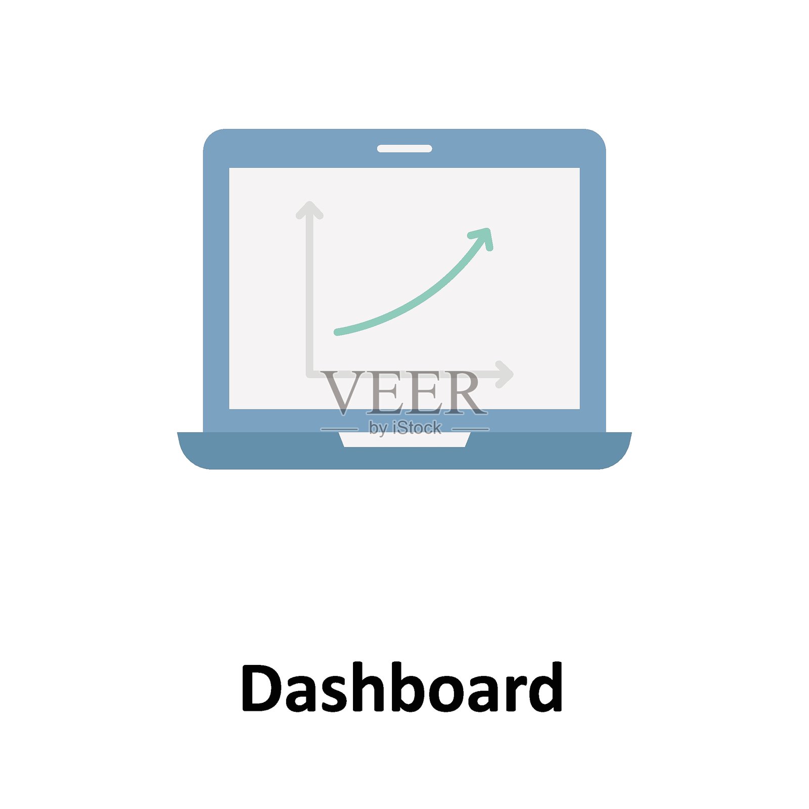 可轻松修改或编辑的商业绩效矢量图标插画图片素材