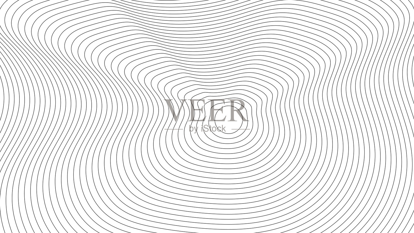 抽象现代设计，背景上有波浪形图案。插画图片素材