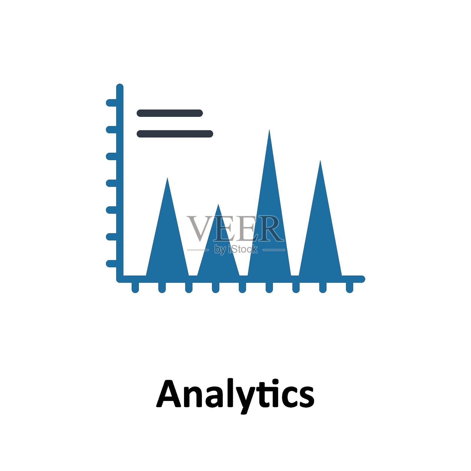 可轻松修改或编辑的分析矢量图标插画图片素材