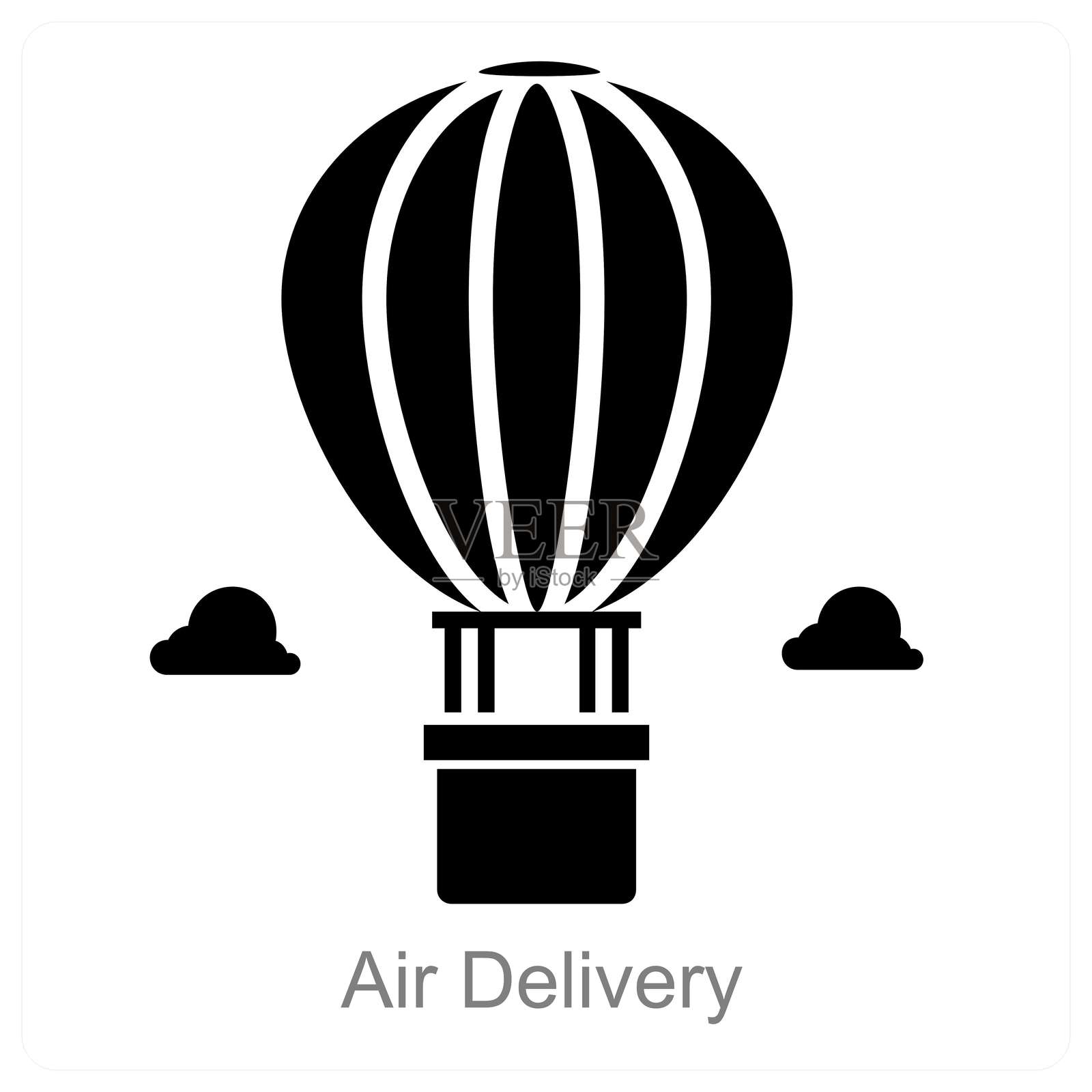 空运插画图片素材