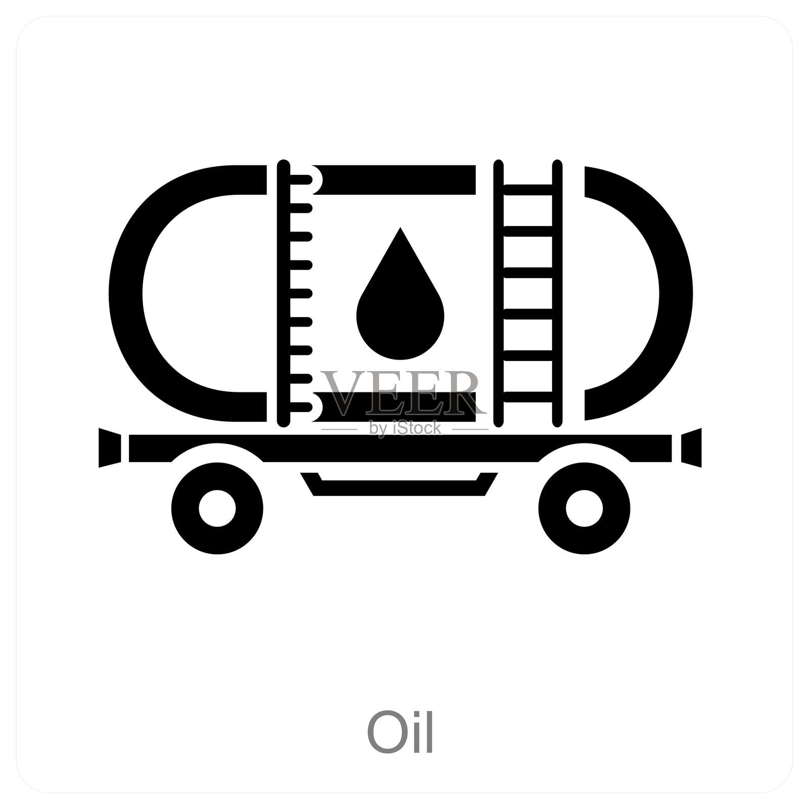 油插画图片素材