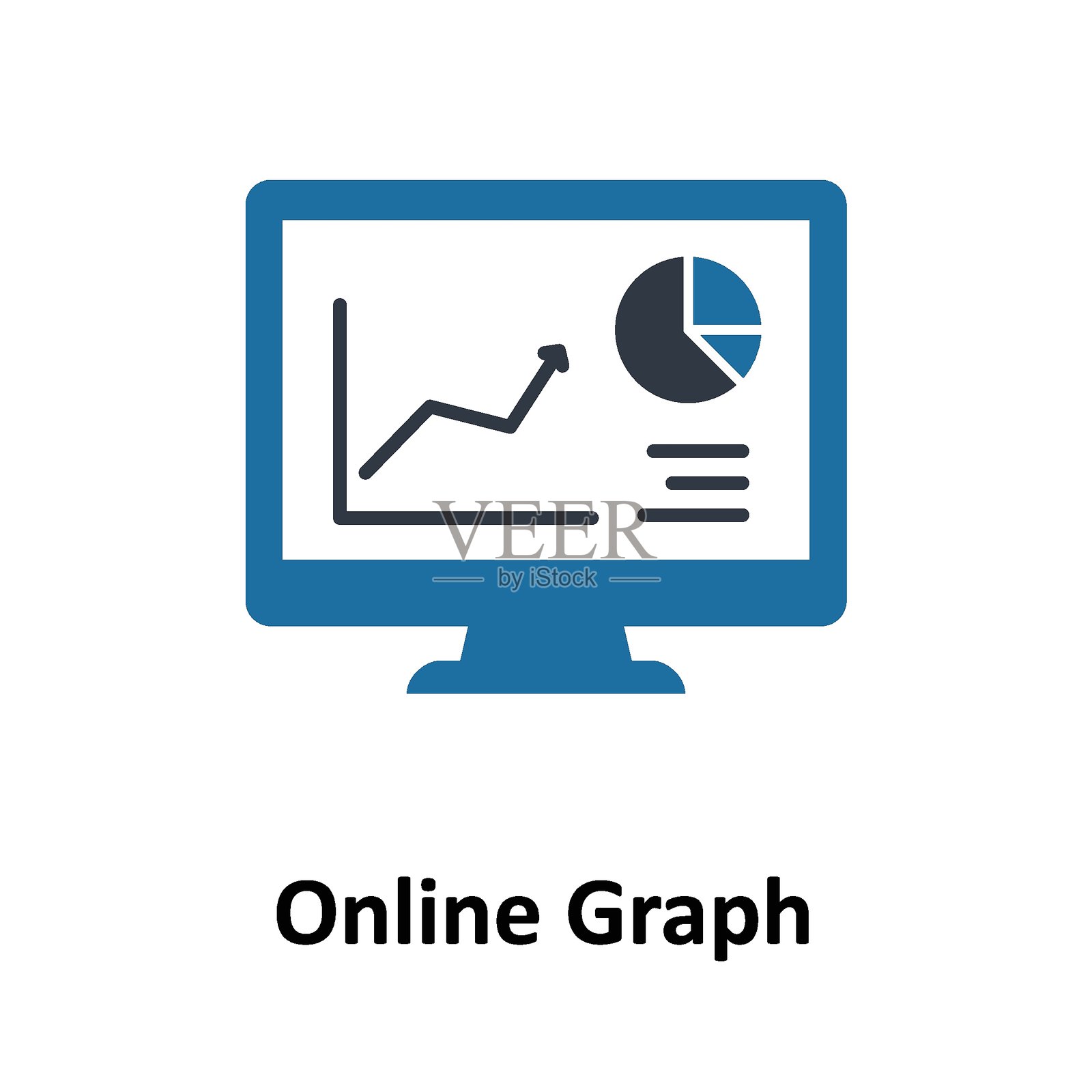 可轻松修改或编辑的商业绩效矢量图标插画图片素材