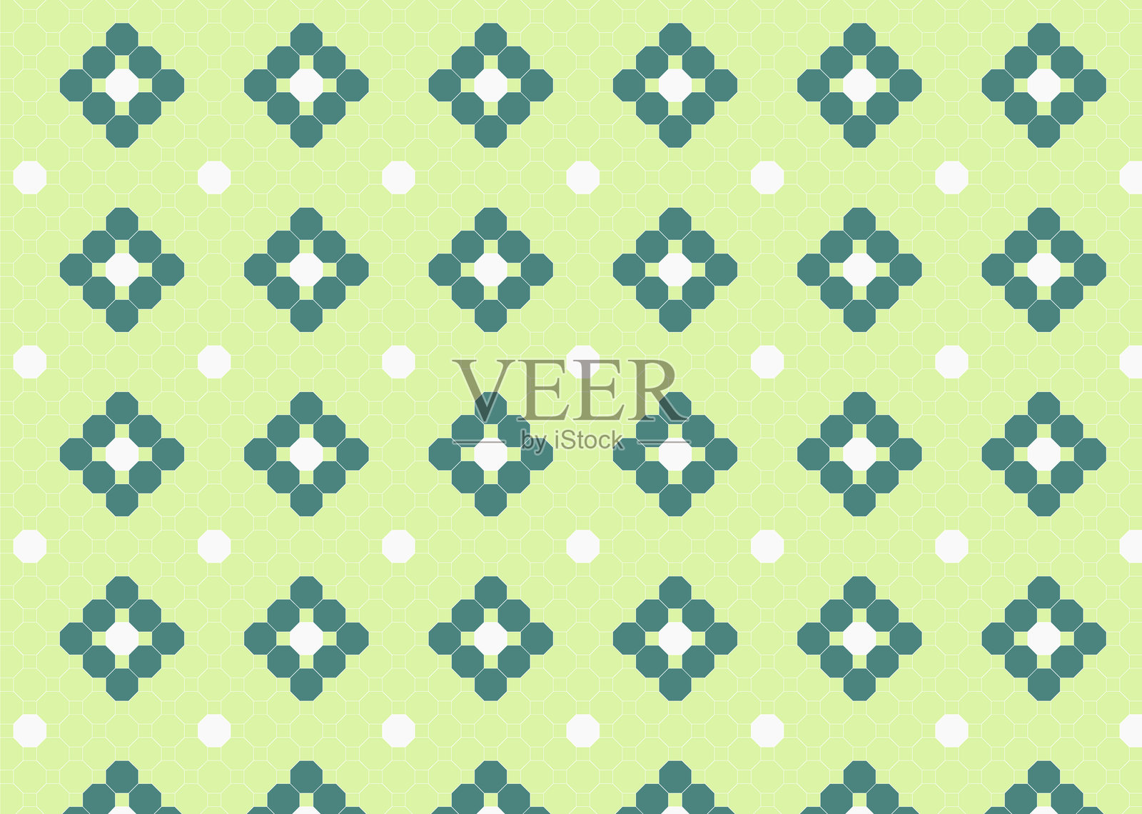 日本风格的点状图案瓷砖背景插画图片素材