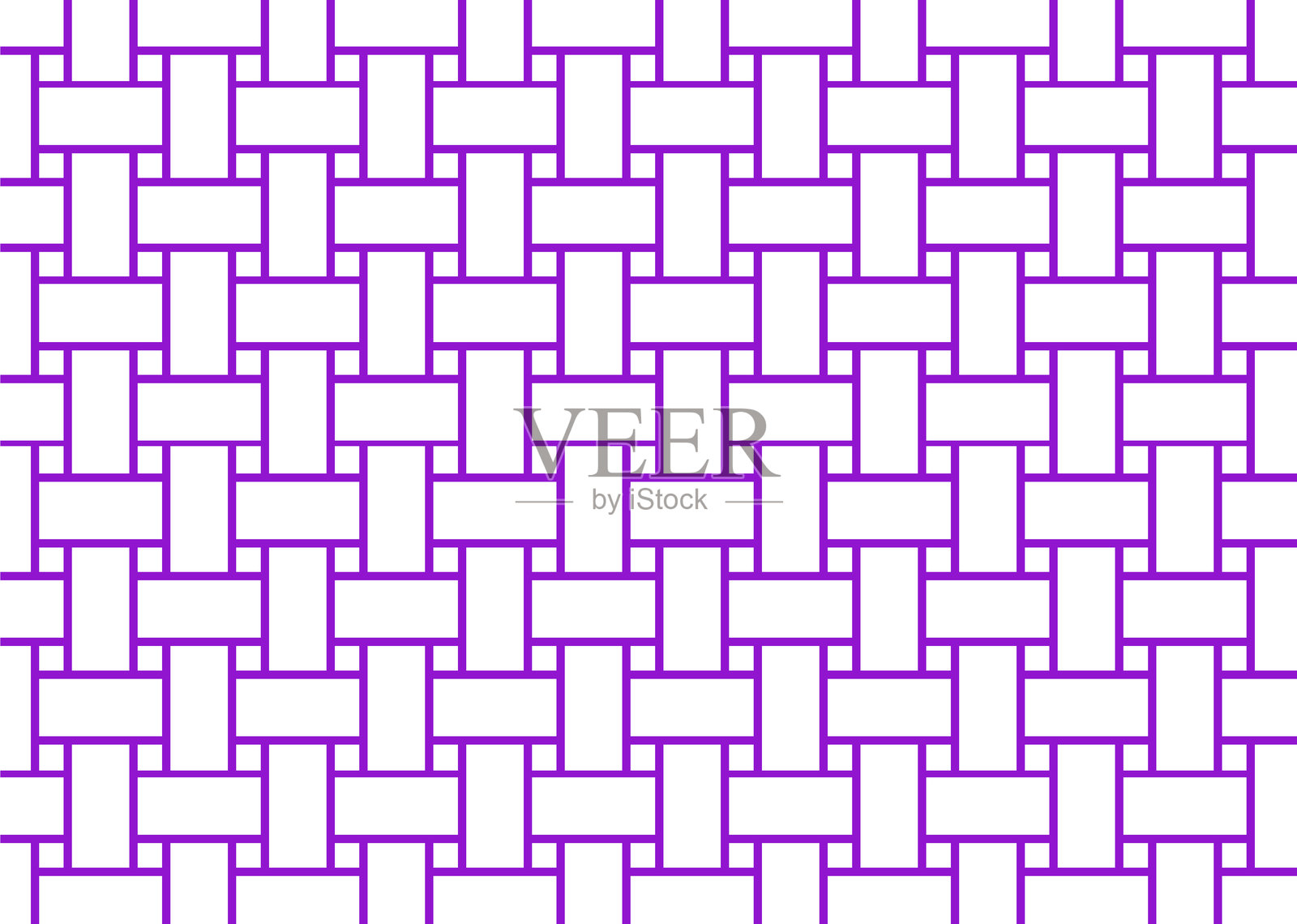 两种颜色的几何瓷砖图案背景插画图片素材