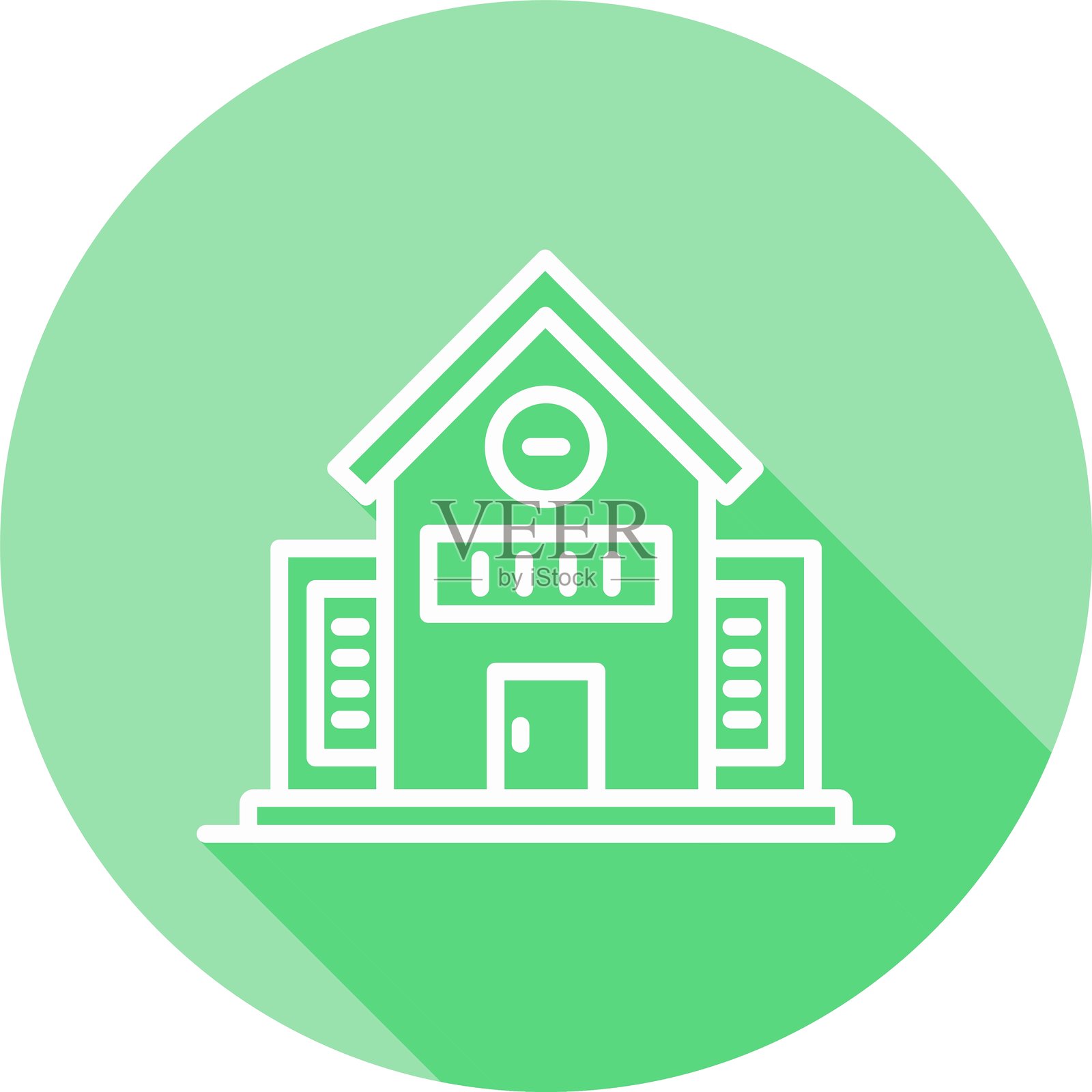 托儿所新图标设计创意插画图片素材