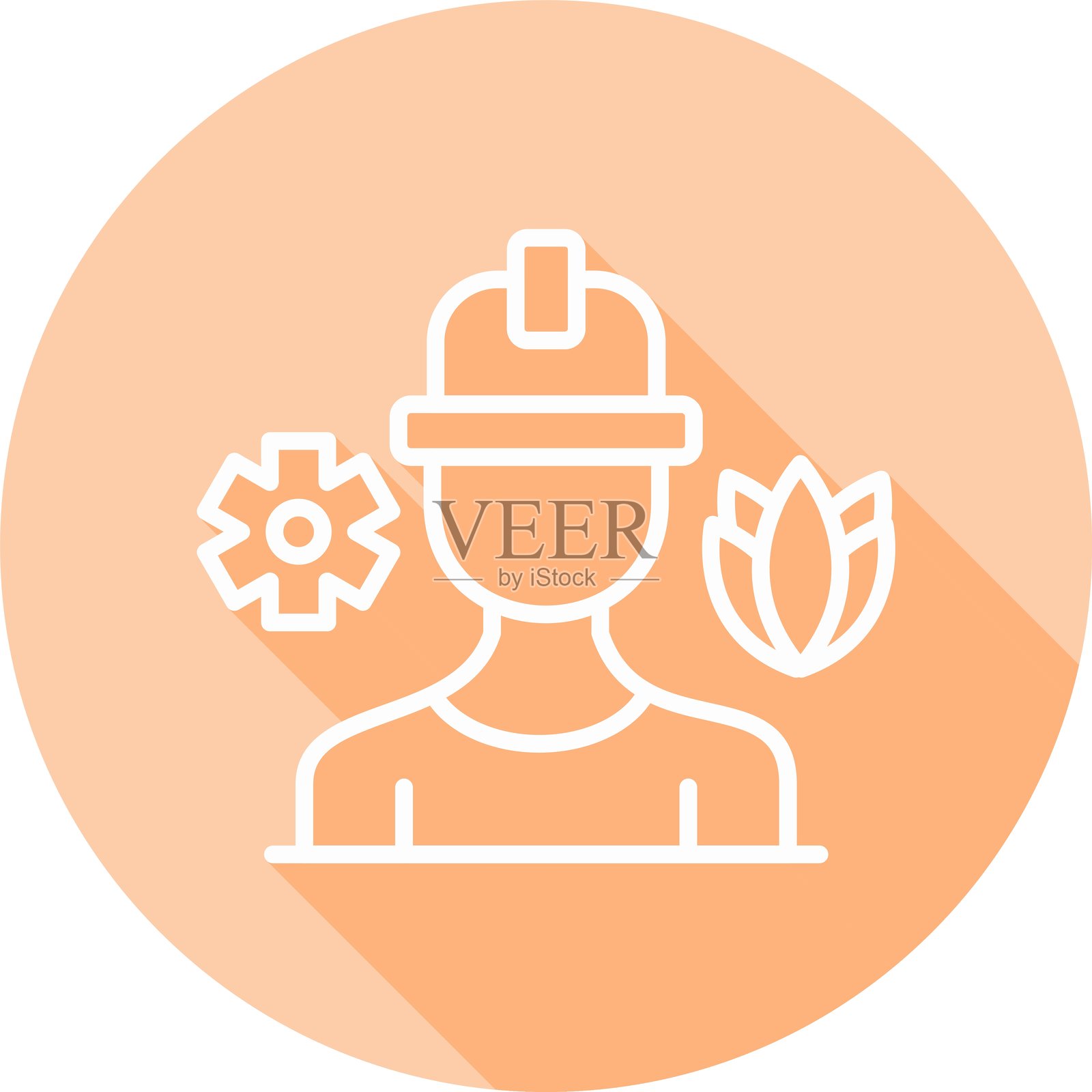 压力管理新图标设计创意插画图片素材