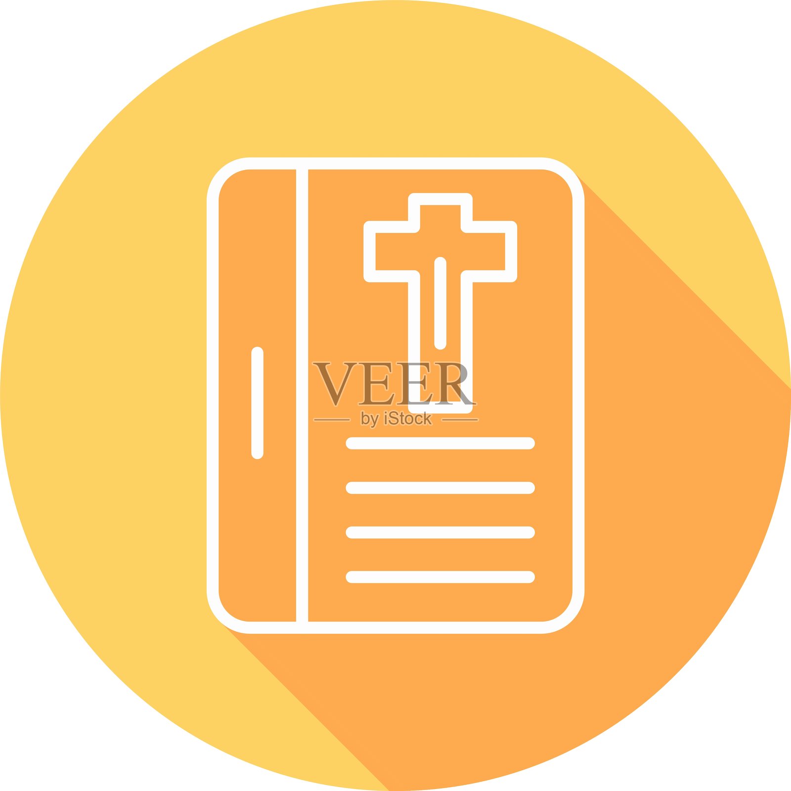 圣经新图标设计创意插画图片素材