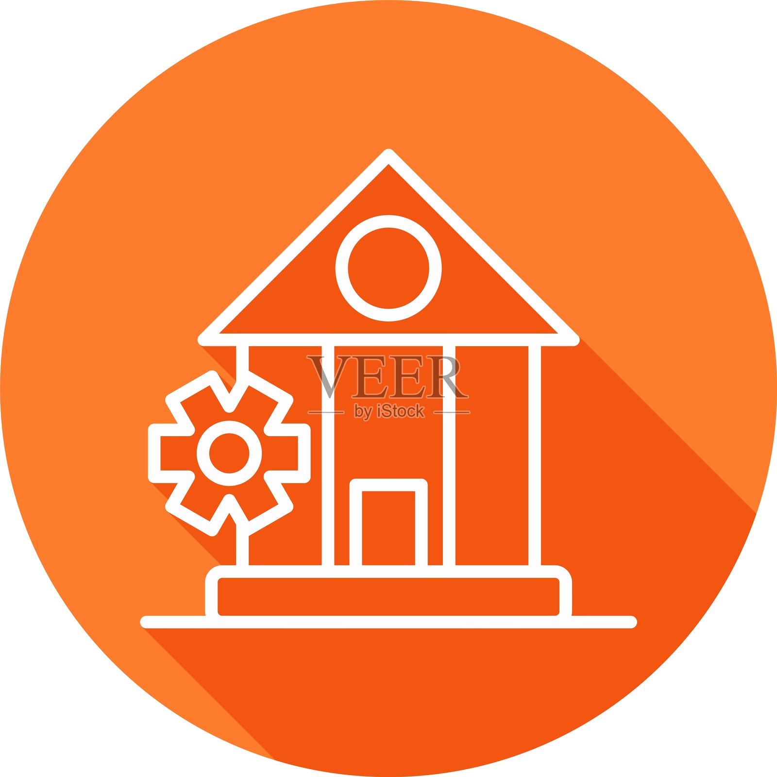 银行系统新图标设计创意插画图片素材