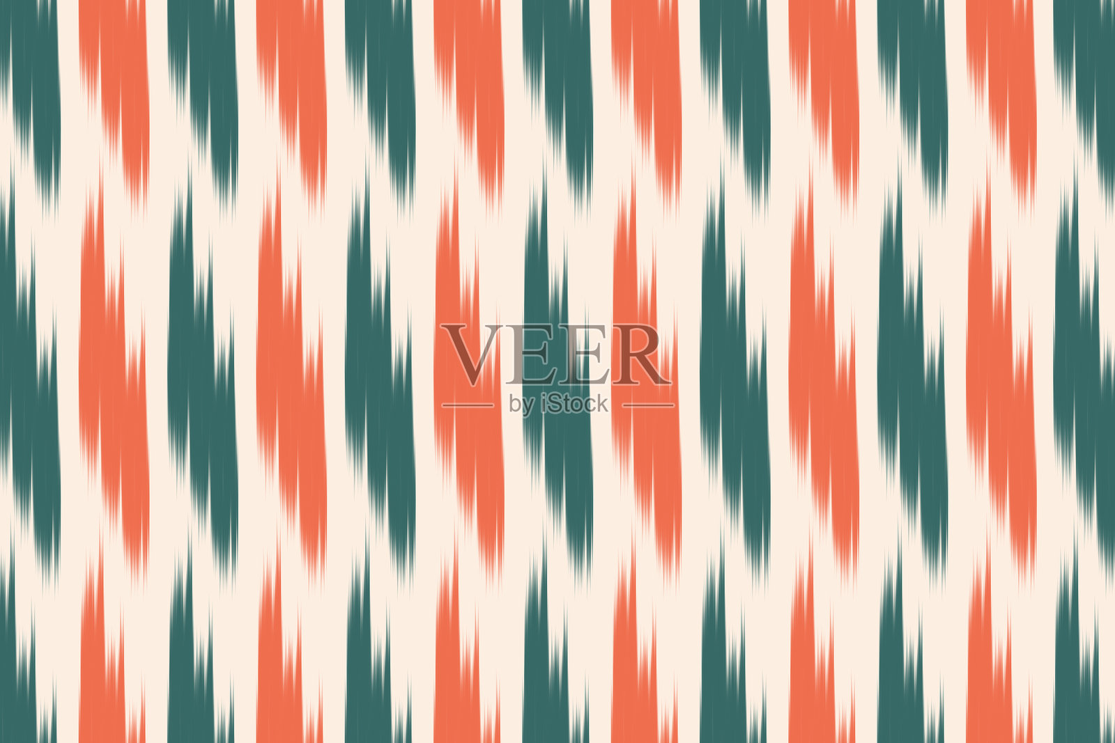 乌兹别克斯坦的抽象民族图案设计。插画图片素材