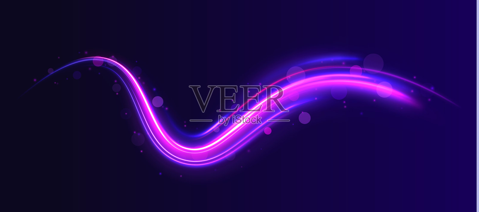 长时间曝光光绘摄影插画图片素材