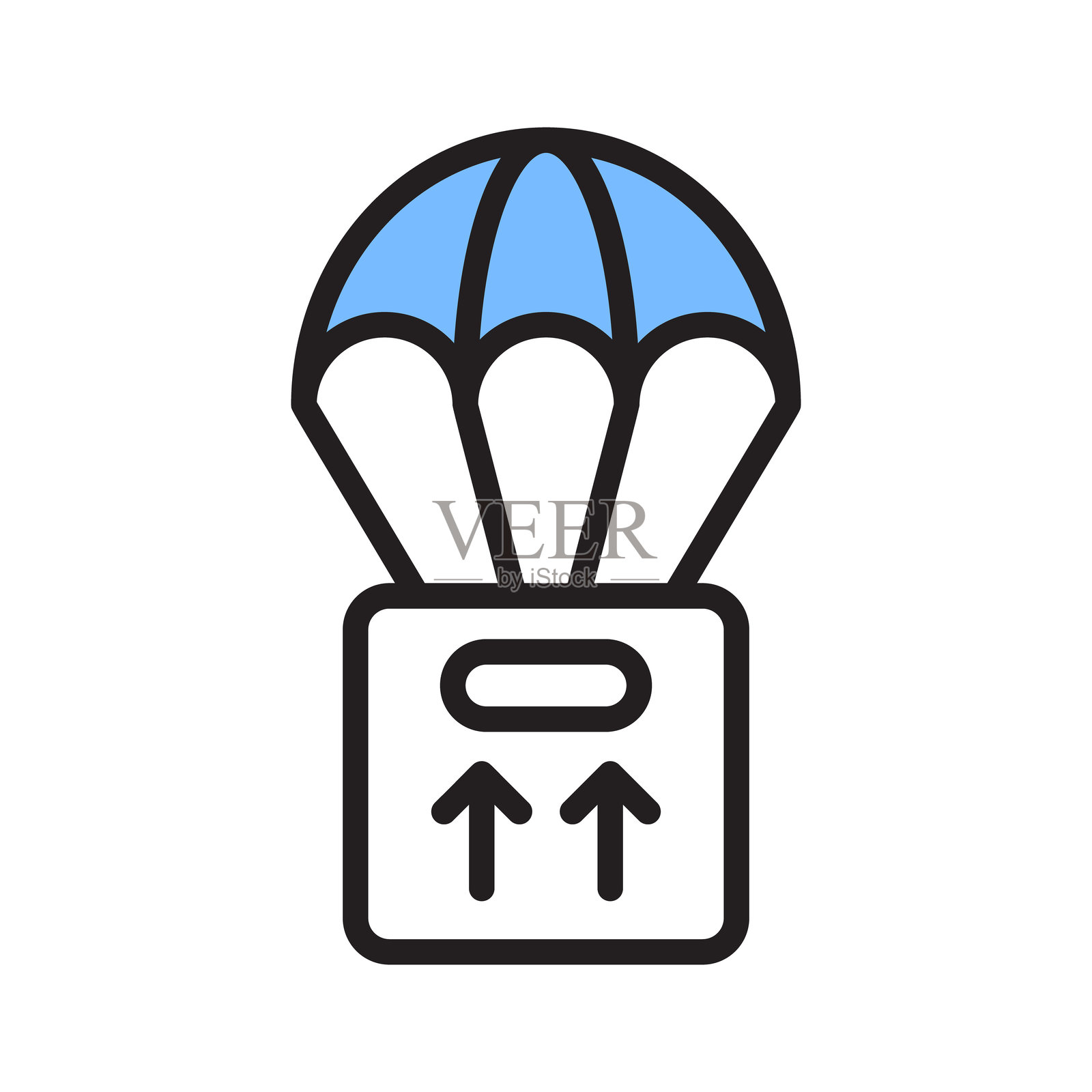 空运插画图片素材