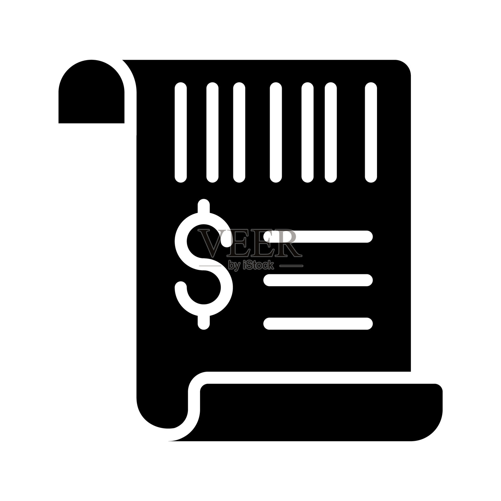 收据插画图片素材