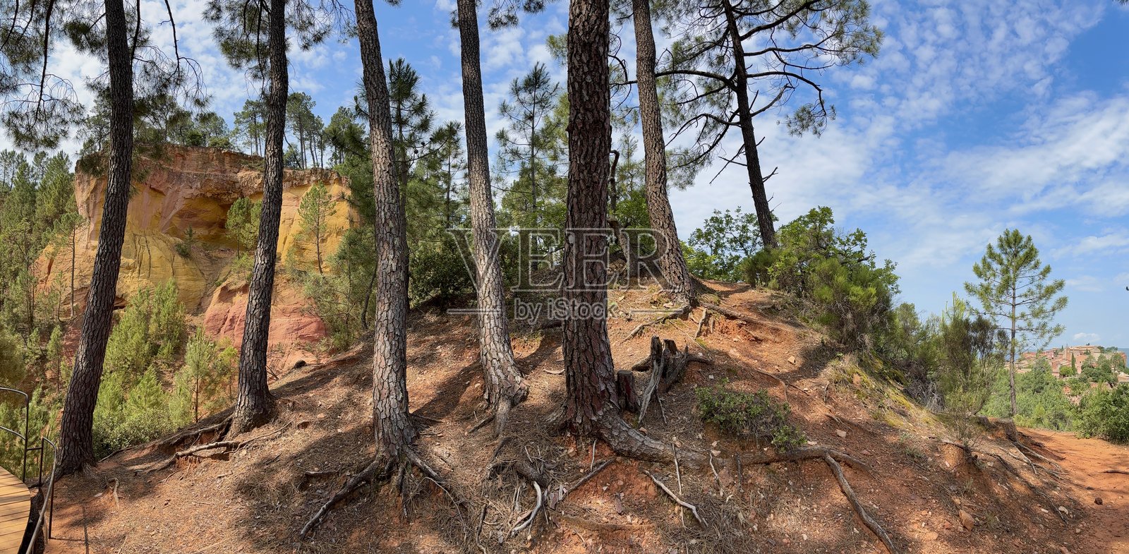 吕贝隆的鲁西永全景10照片摄影图片