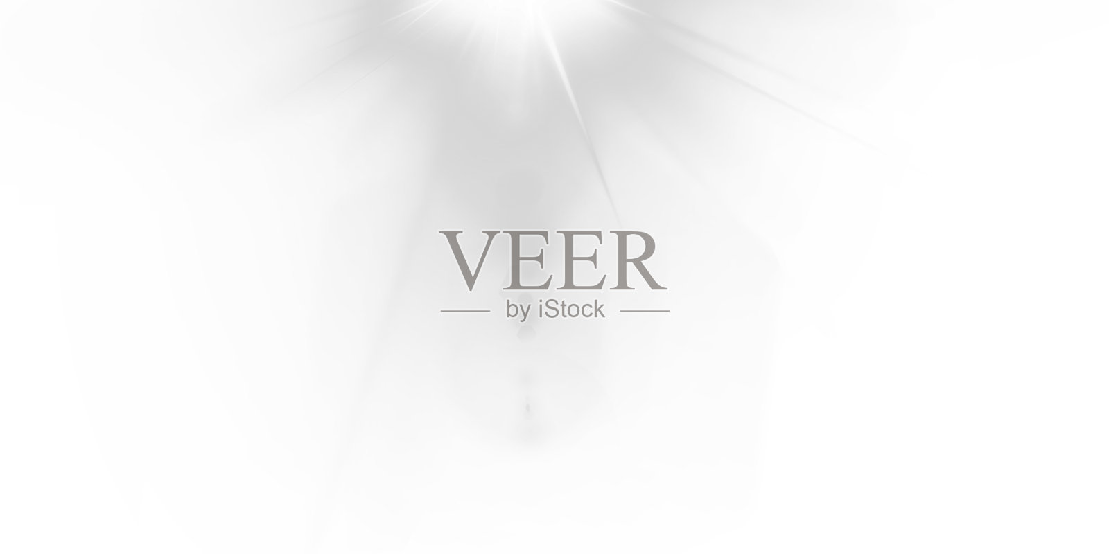 发光的阳光和闪烁的光效，带有透镜光晕，背景透明插画图片素材