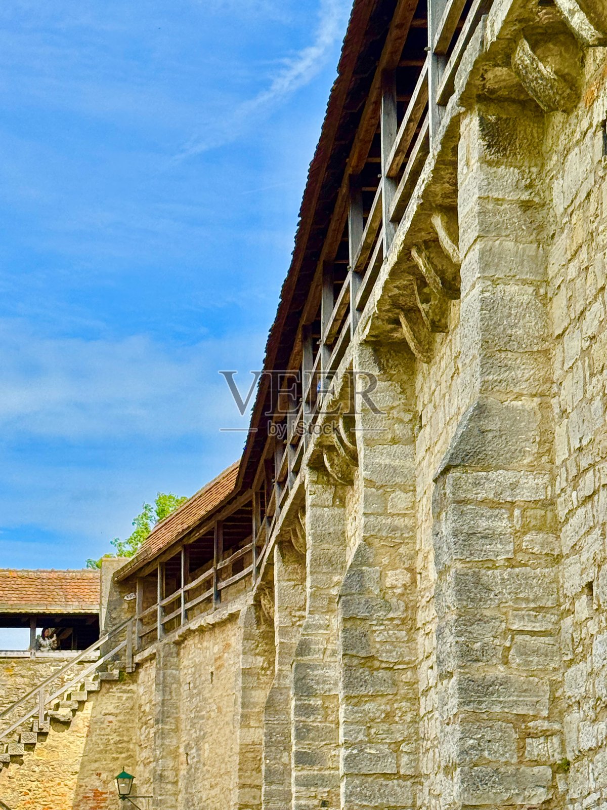 中世纪围墙城市照片摄影图片