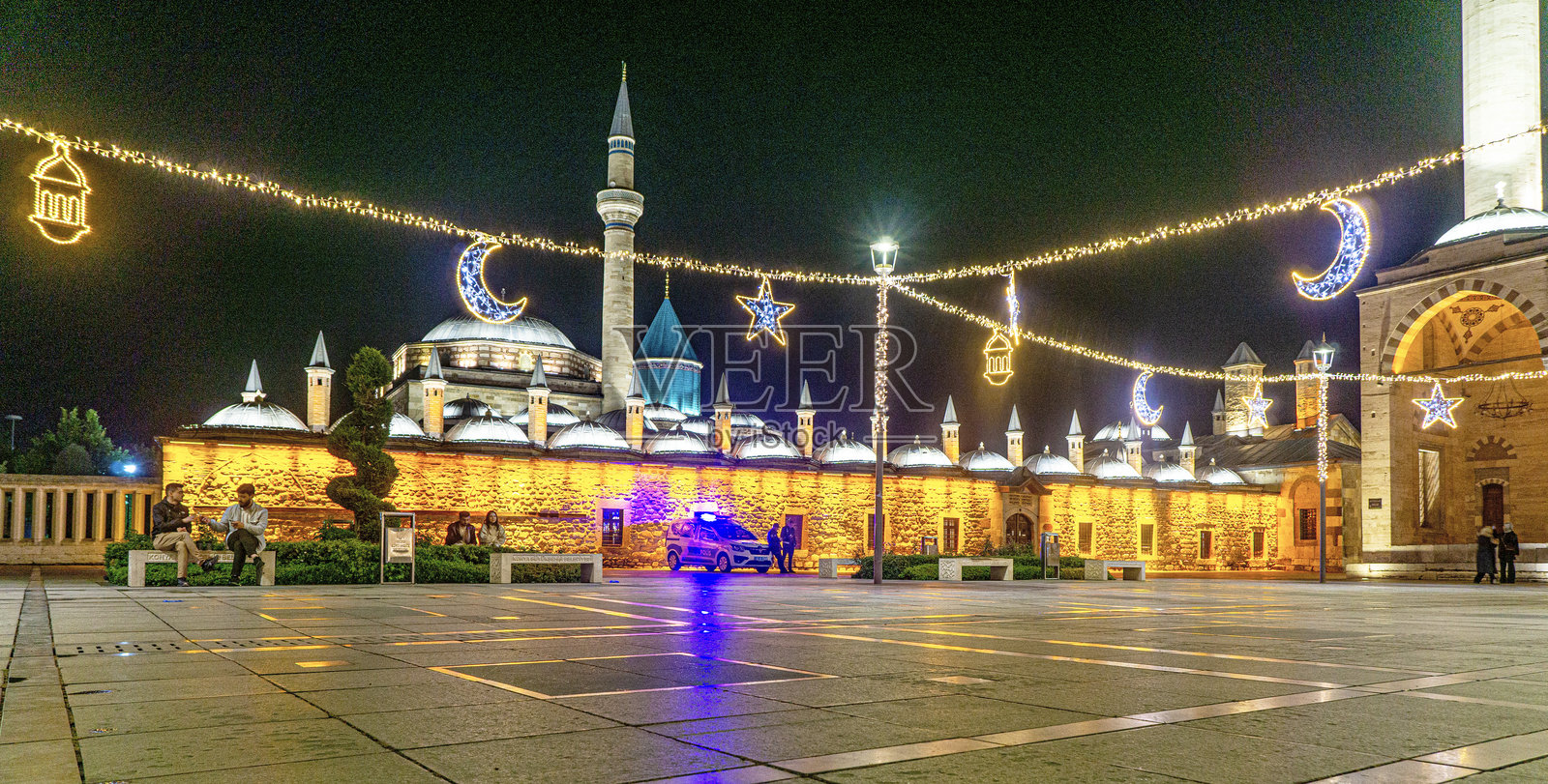 梅夫拉纳博物馆，土耳其，科尼亚照片摄影图片