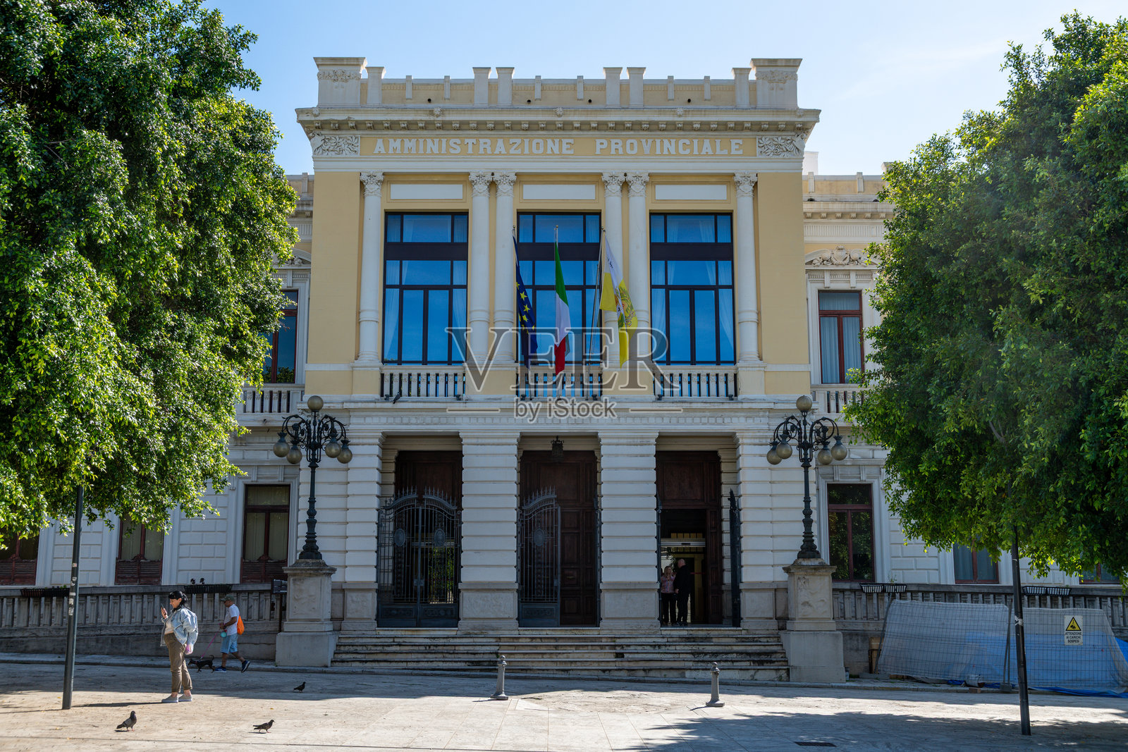 卡拉布里亚的科拉多·阿尔瓦罗宫政府大楼照片摄影图片