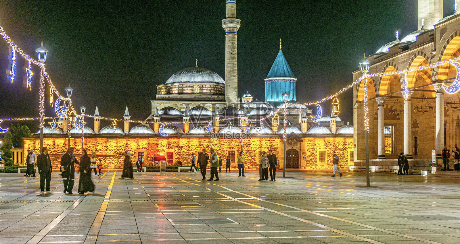 梅夫拉纳博物馆,土耳其,科尼亚照片摄影图片