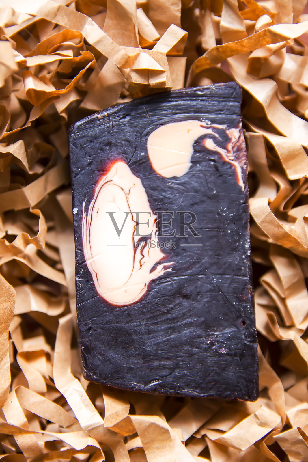 天然有机肥皂块。卫生产品。照片摄影图片