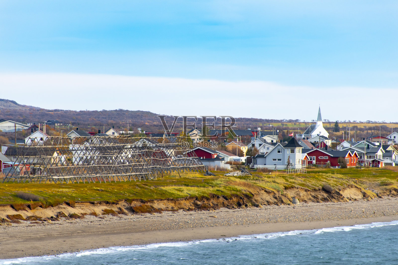 维斯特雷雅各布塞尔夫村照片摄影图片