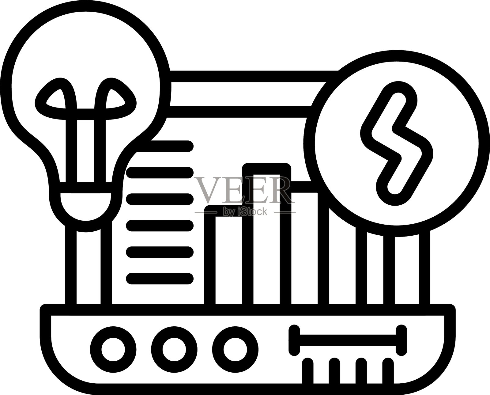 灵感图标矢量元素插画图片素材