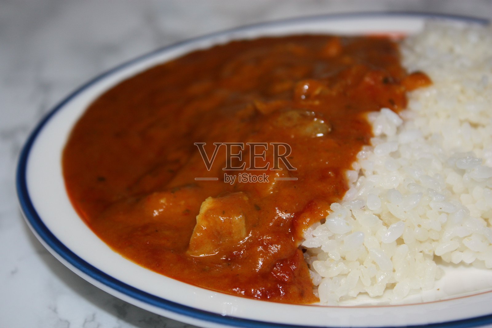 韩国咖喱饭照片摄影图片
