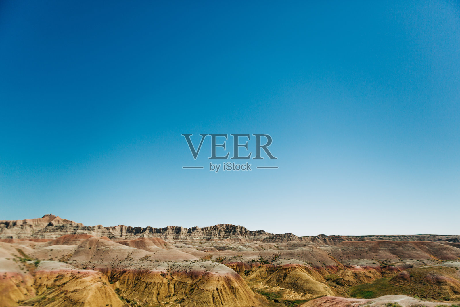 黄山全景，坏地国家公园风景照片摄影图片