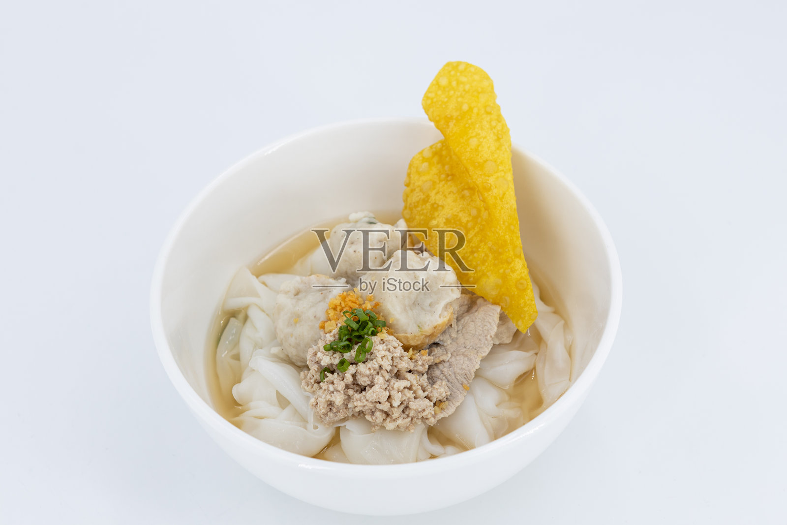 客家面，客家风味面汤照片摄影图片