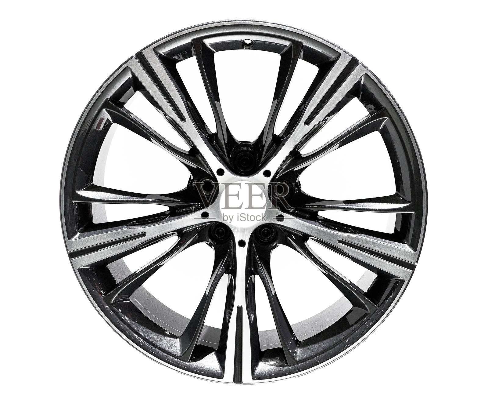 白色背景上的合金照片摄影图片