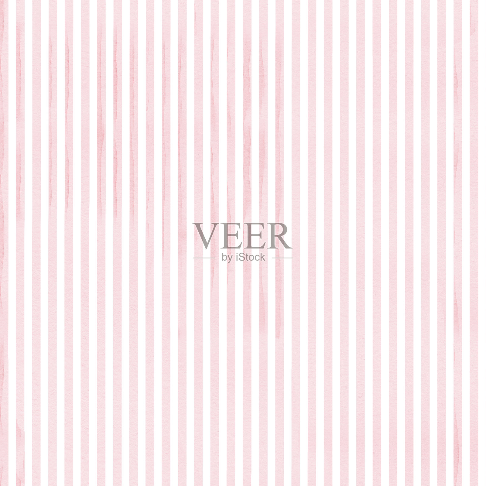 无缝的粉色和白色竖条纹图案插画图片素材