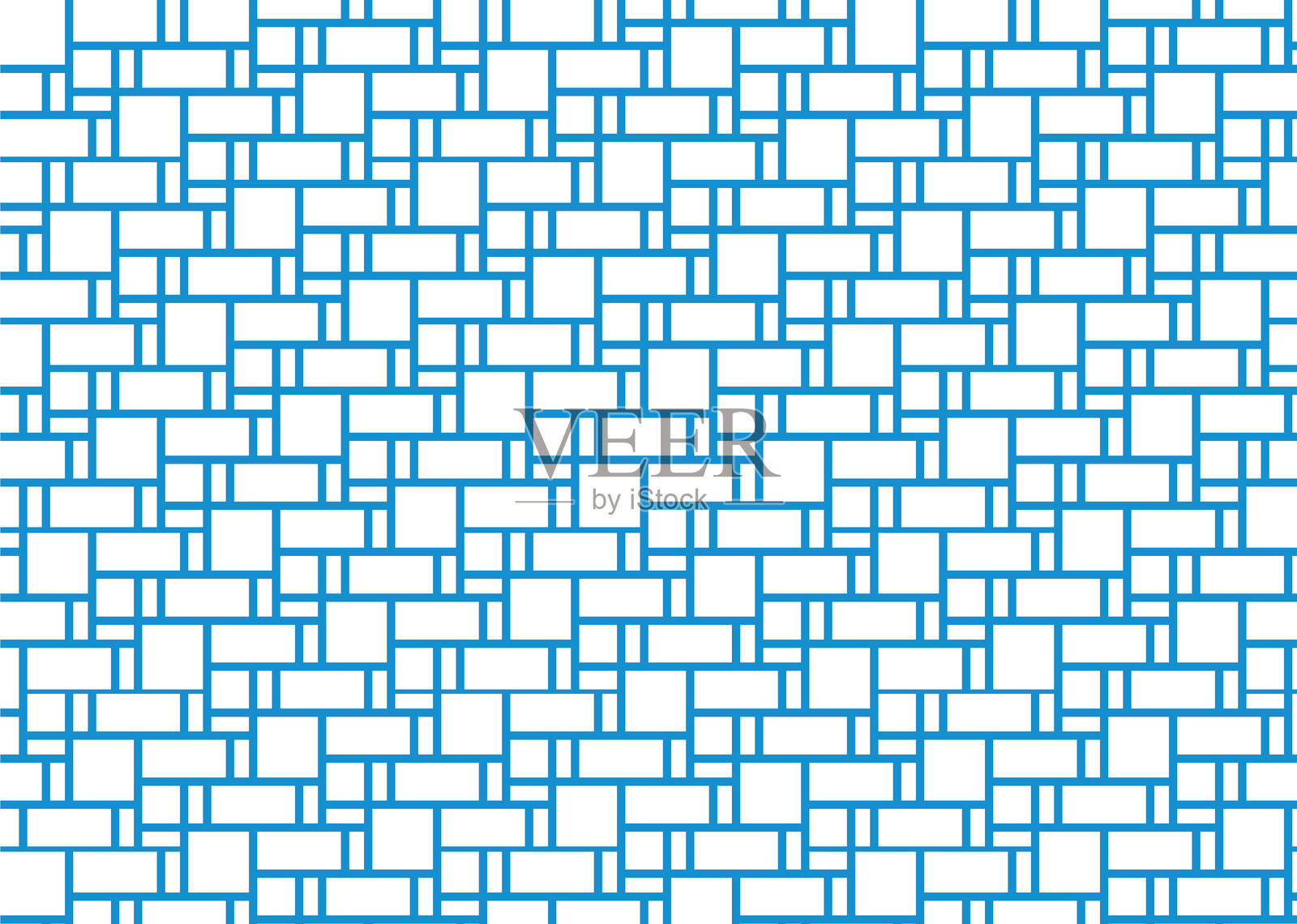 两种颜色的几何瓷砖图案背景插画图片素材