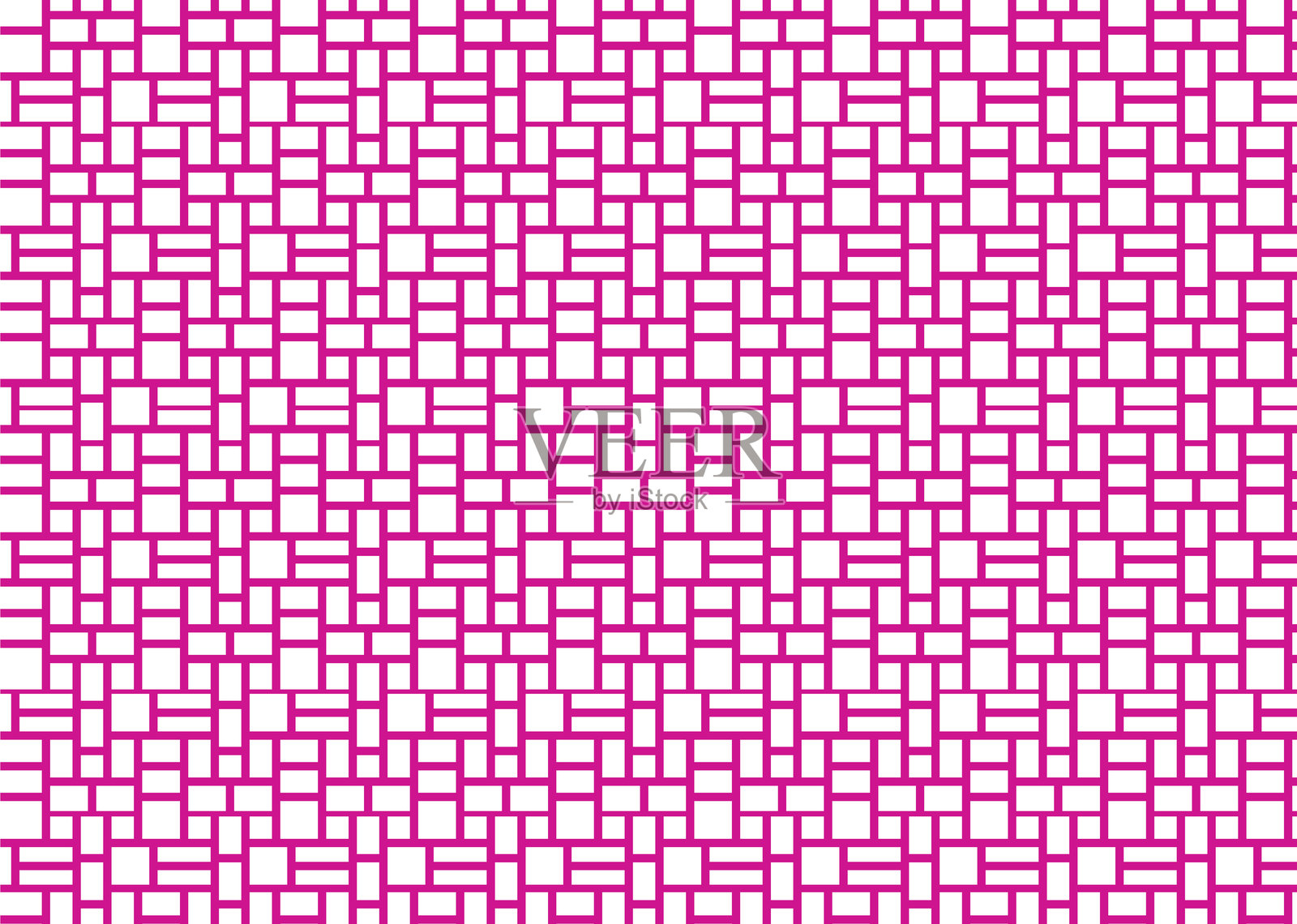 两种颜色的几何瓷砖图案背景插画图片素材