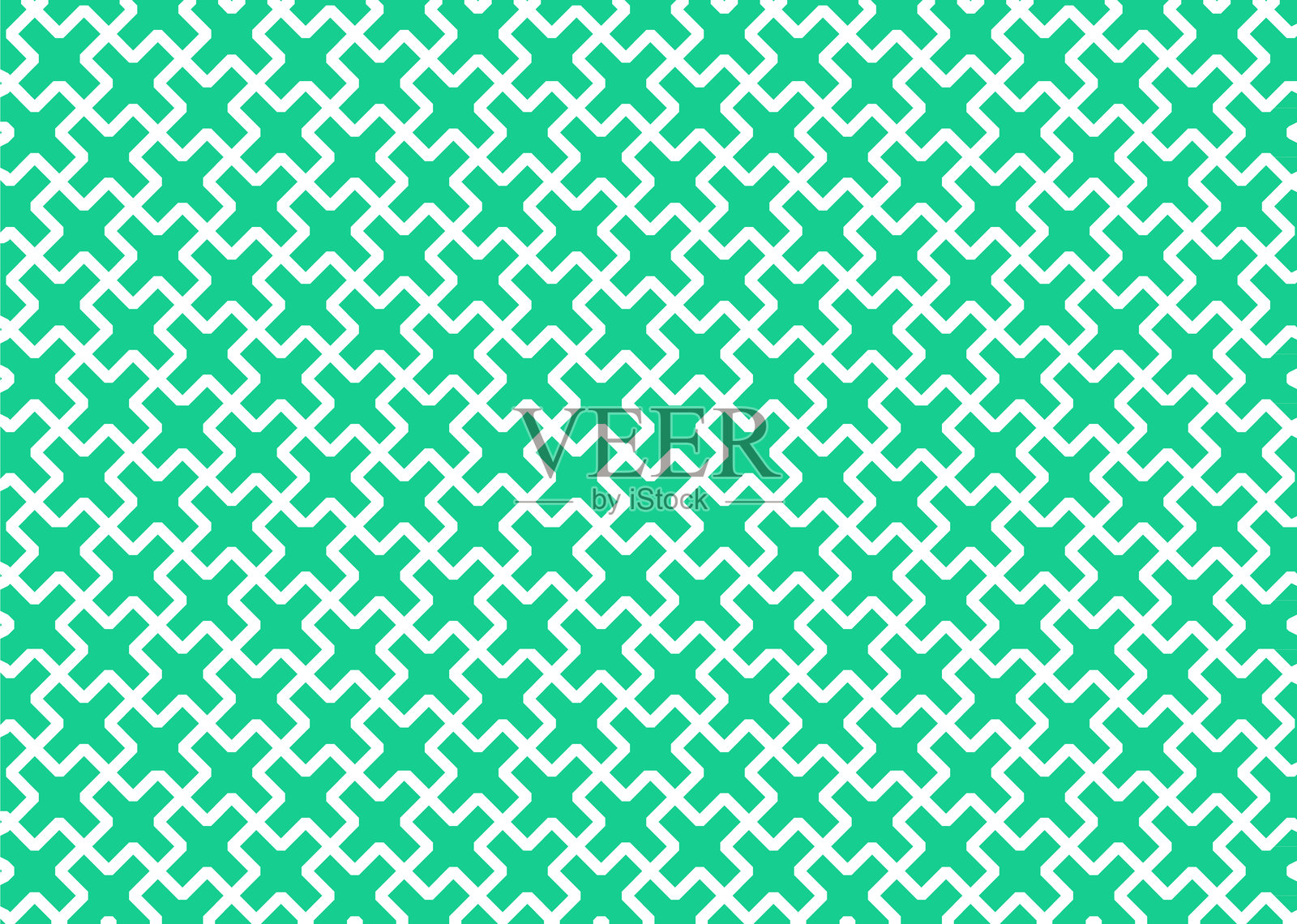 两种颜色的几何瓷砖图案背景插画图片素材