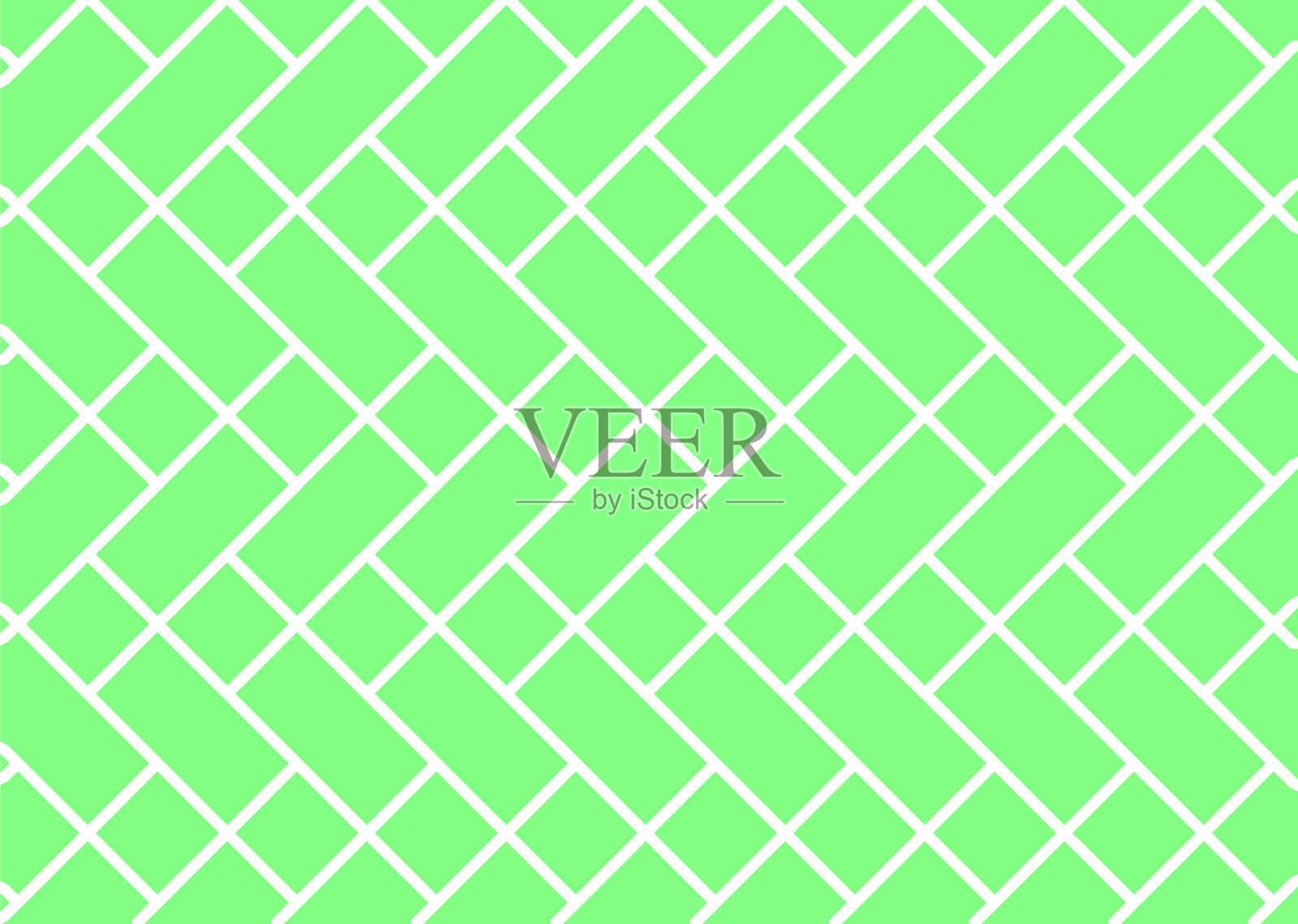 两种颜色的几何瓷砖图案背景插画图片素材