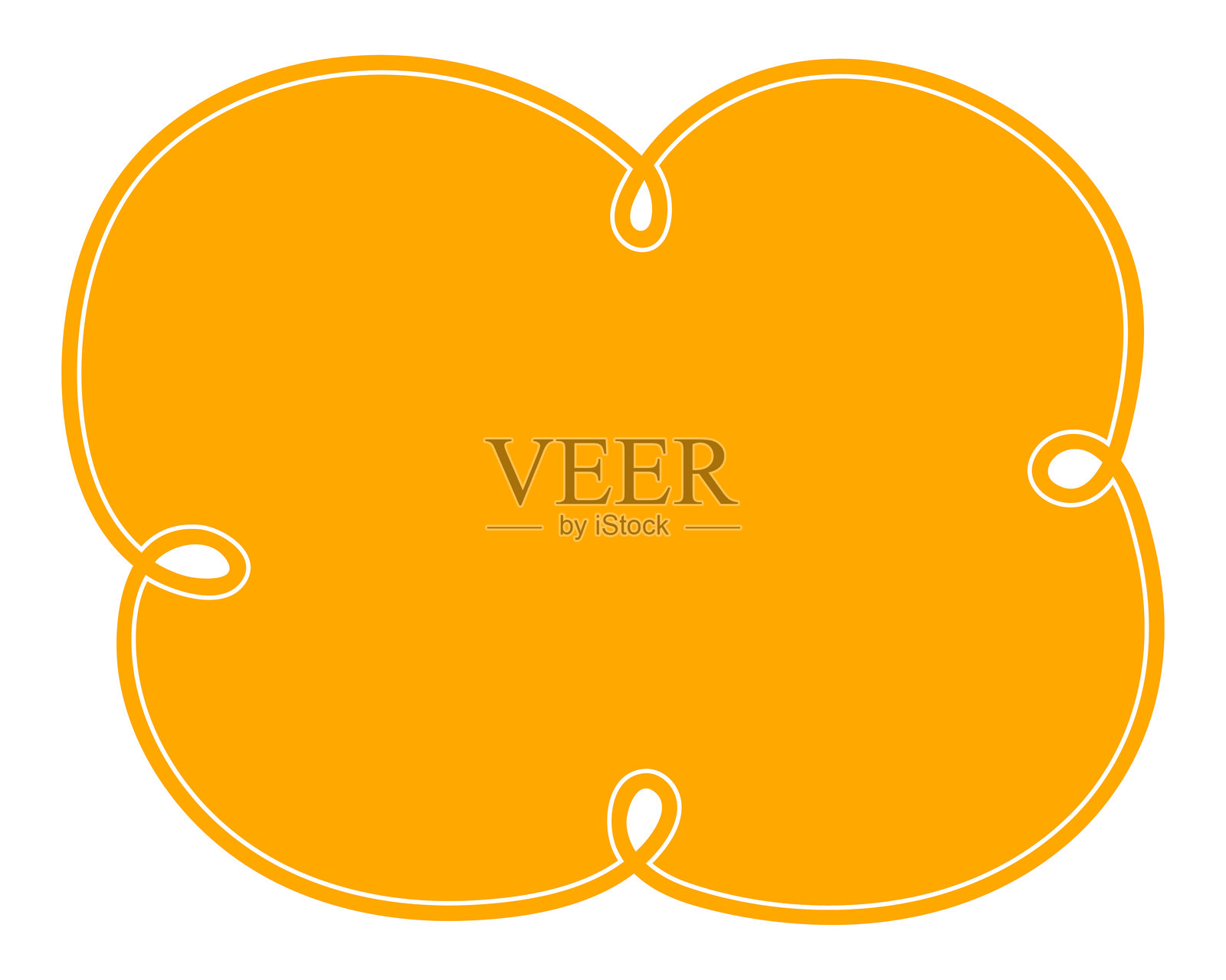 简单的彩色爆炸云形状插画图片素材