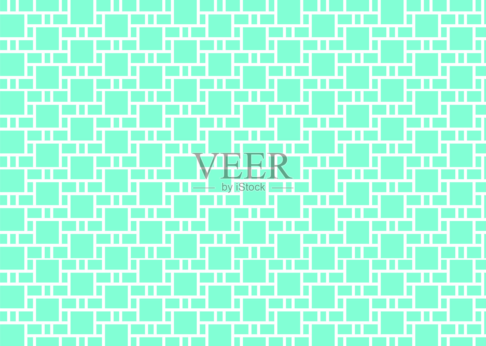 两种颜色的几何瓷砖图案背景插画图片素材