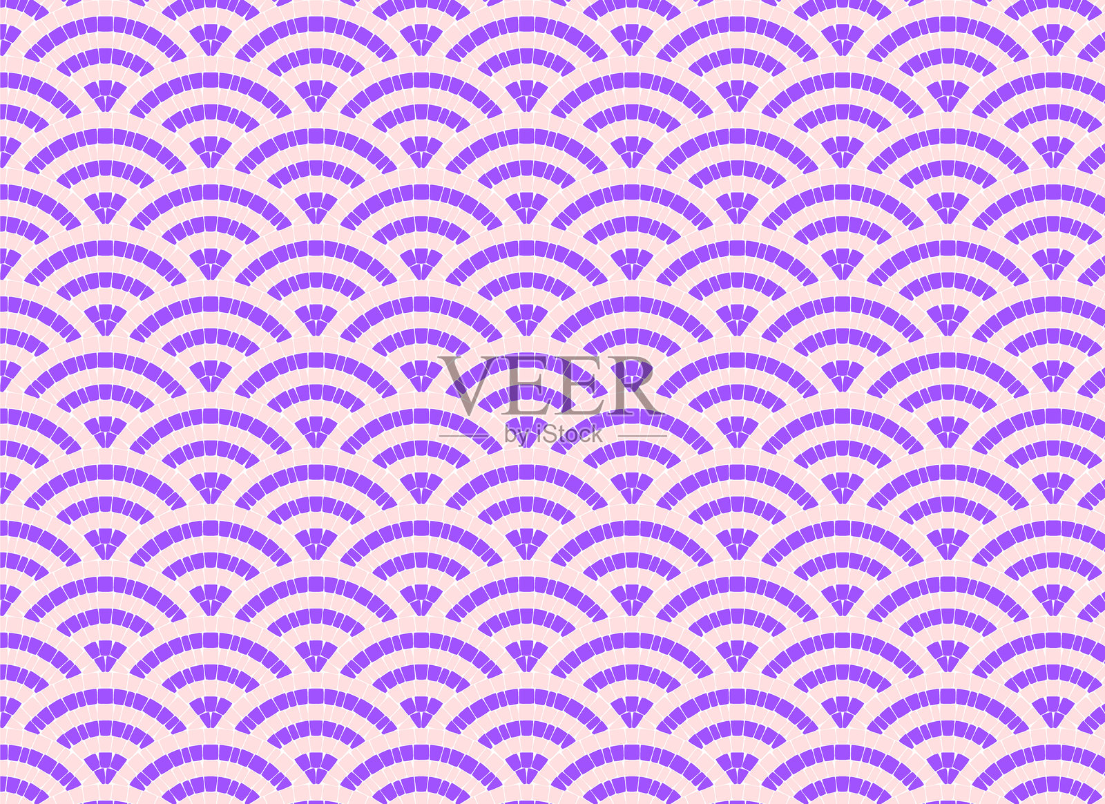 日本风格的点状图案瓷砖背景插画图片素材