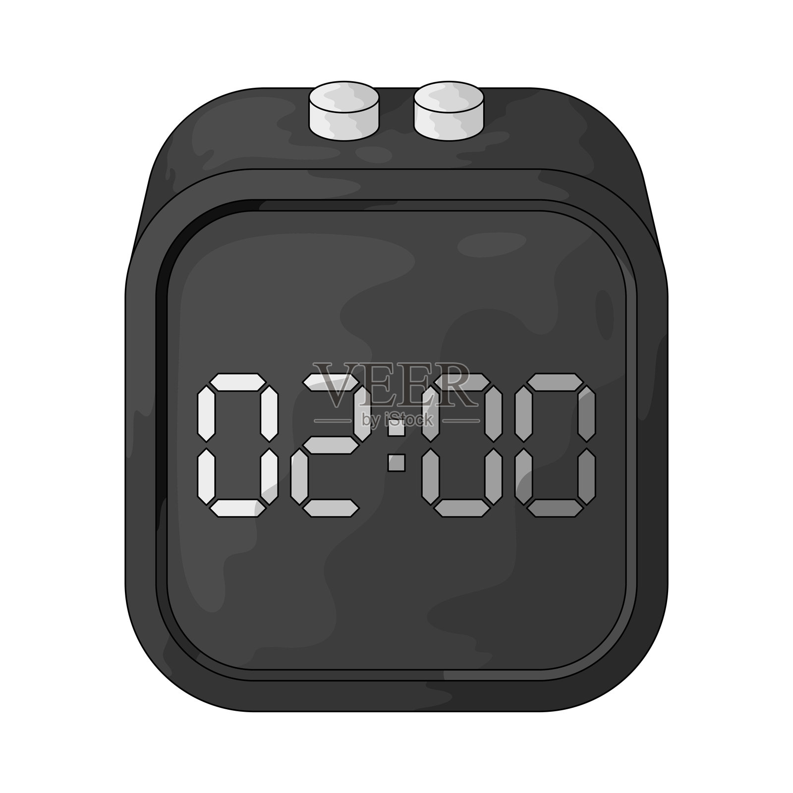 闹钟插画图片素材