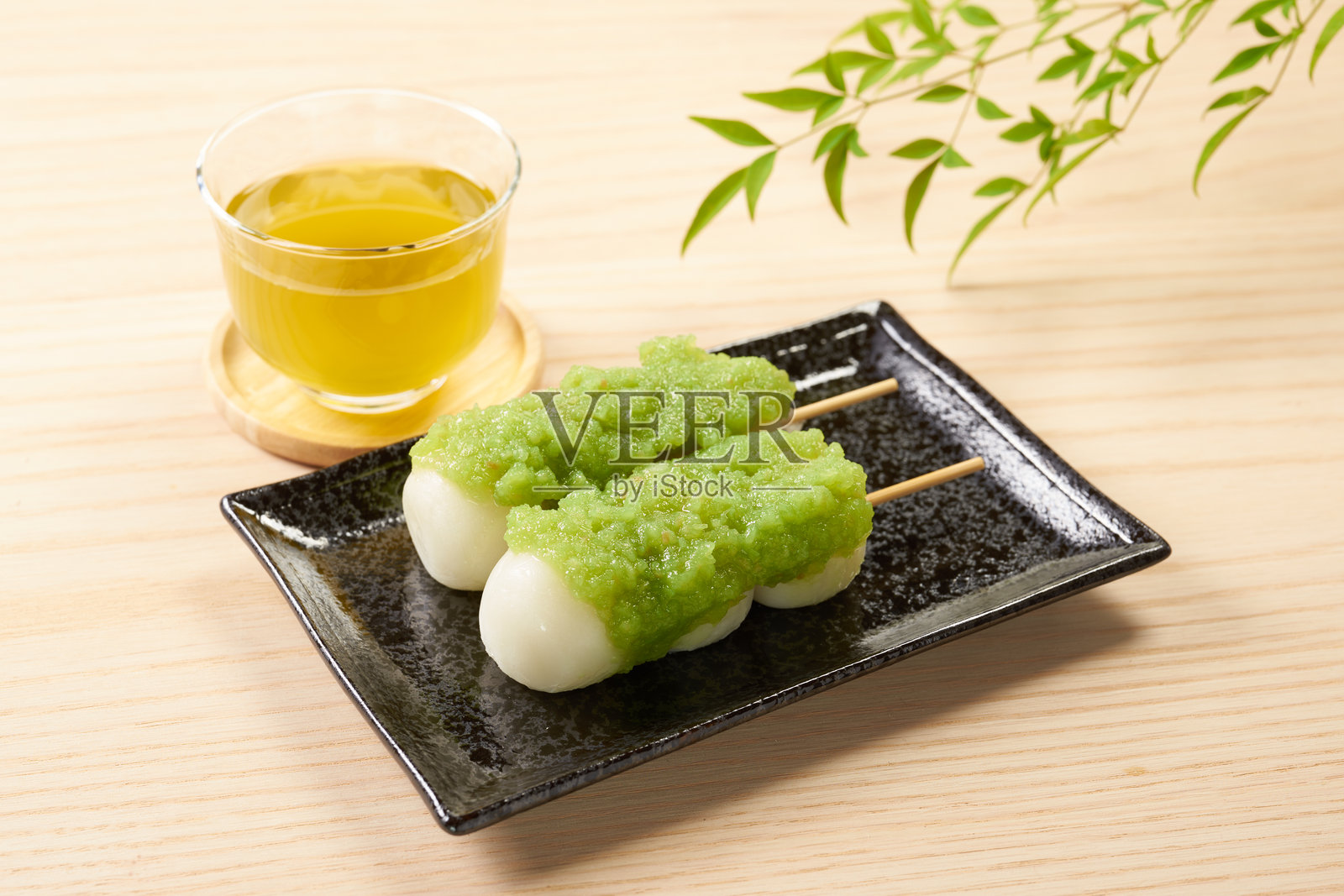 宫城当地美食：枝豆团子照片摄影图片