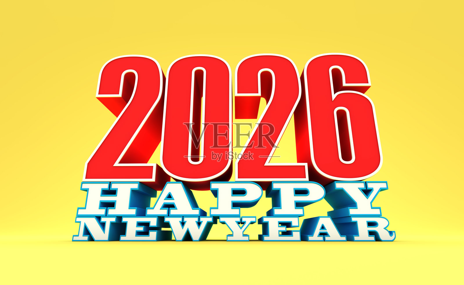 2026年新年创意设计概念照片摄影图片