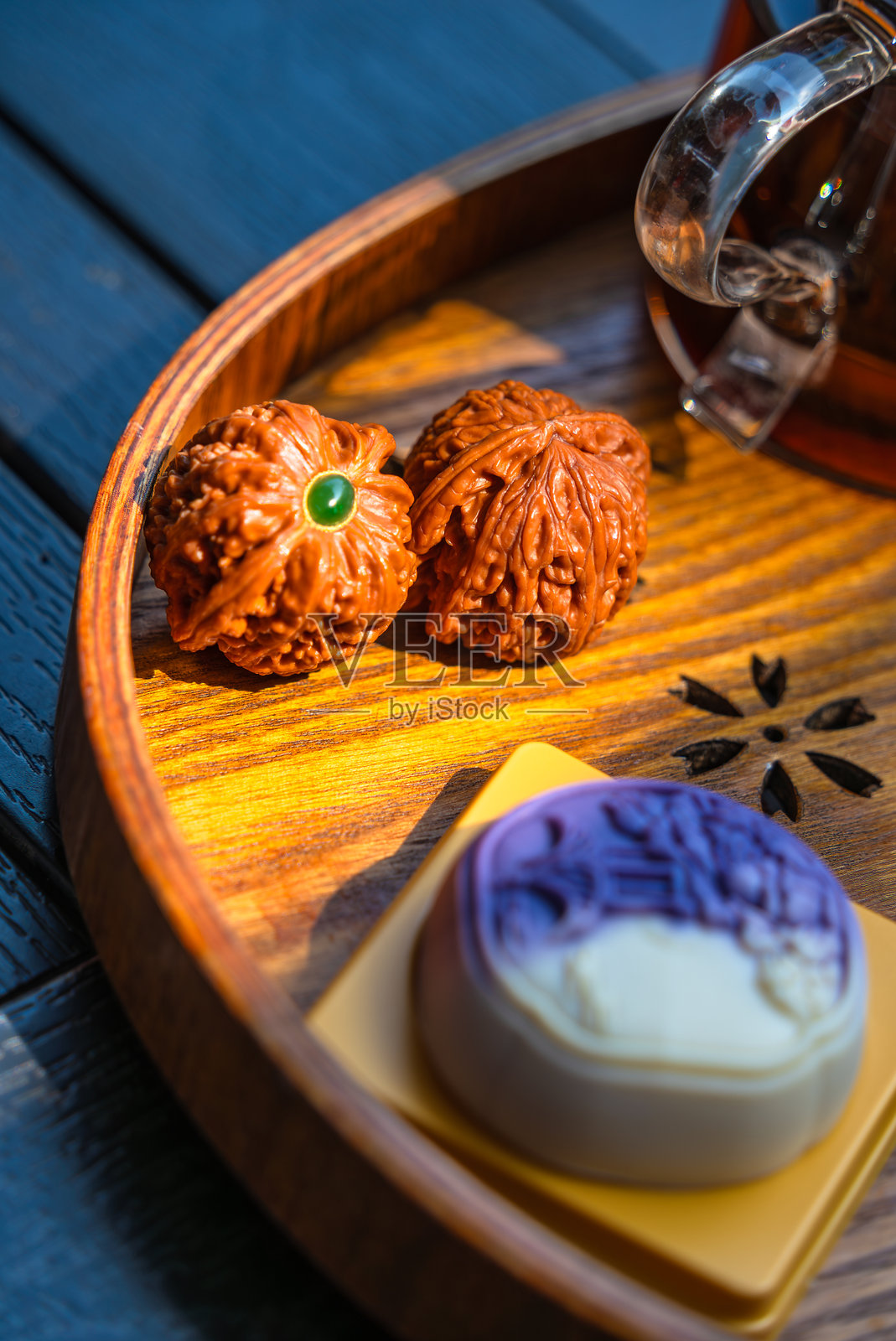 中国甜点月饼照片摄影图片