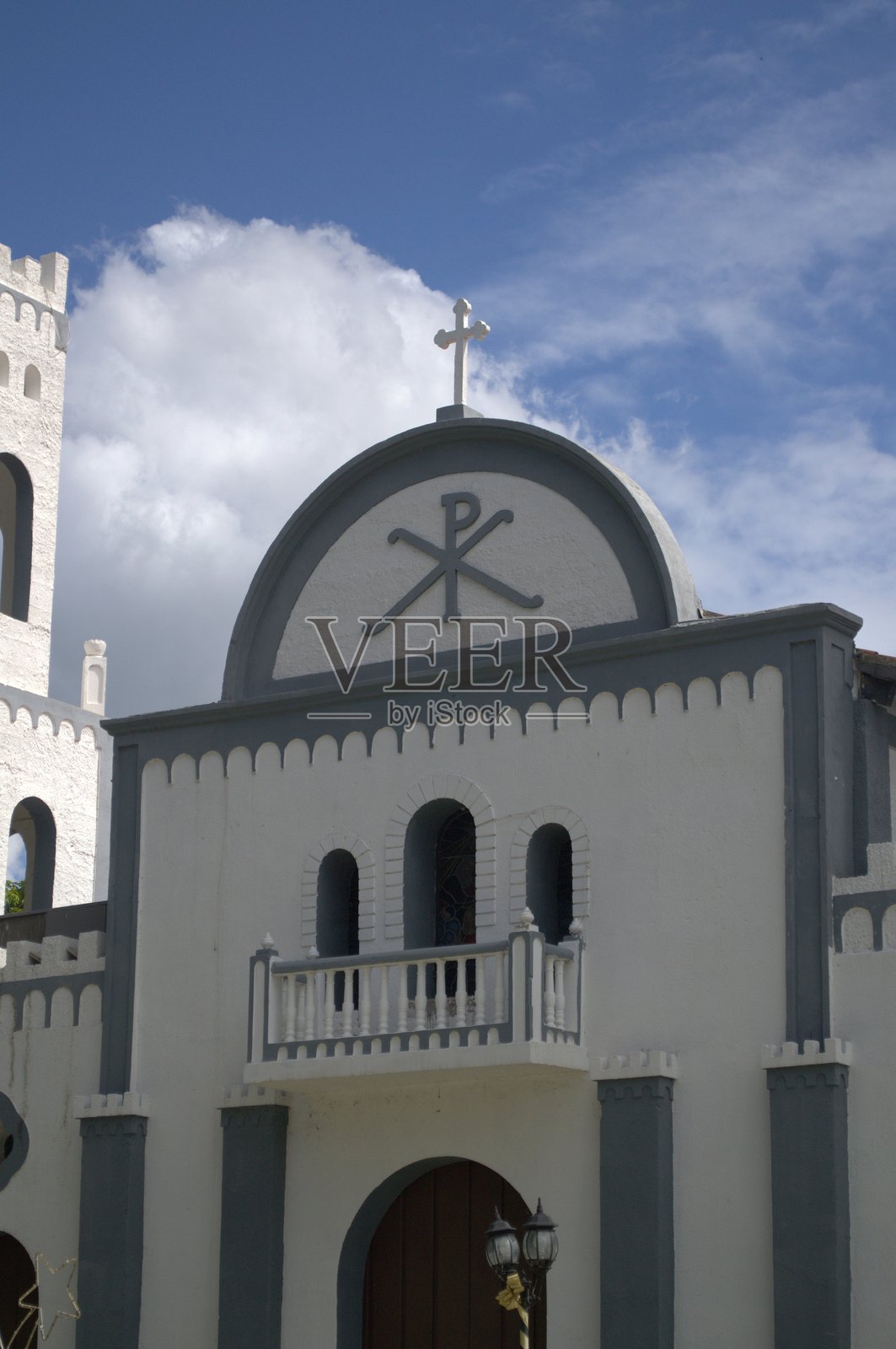 苏克雷州的天主教堂。照片摄影图片